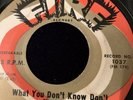 BOBBY MARCHAN What You Don’t Know FIRE 45, R&B, NORTHERN SOUL ORIG VINYL