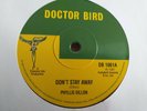 reggae 45 vinyl don't stay away by phillis dillon ..near mint condition (reissue