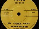 Frank Wilson - My sugar baby / Instrumental - Northern Soul