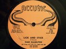 ALEX HAMILTON Lick and Stick 12