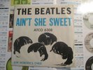 BEATLES 45rpm vinyl AND ORIGINAL Picture Sleeve ATCO - AIN'T SHE SWEET - NM-