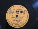 HOT JAZZ EDDIE BEAL HARLEM SWINGSTERS Hot Shot 420 Donlt  Marry Lady Doctor V+
