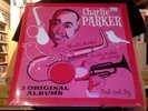 Charlie Parker 3 Original Albums 2xLP sealed vinyl s/t, With Strings, Bird & Diz