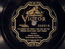 78 RPM -- Alberta Hunter, Victor 20497, E+ Jazz - Blues