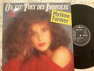 Maxi 45 tours  Mylène Farmer on est tous des imbeciles
