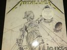 METALLICA AND JUSTICE FOR ALL ROCK CLASSIC HEAVY METAL ORIGINAL VINYL ALBUM 1988