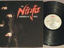 THE NINJA Warriors Of Rock 1985 Rage RMI002 Private Metal Vinyl LP INSERT PHOTO