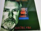 ROGER TAYLOR QUEEN - ELECTRIC FIRE VERY RARE ORANGE VINYL LP NEAR MINT