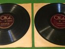 VINTAGE 78 RPM RECORDS  OKEH FIDDLIN JOHN CARSON scarce