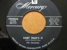 THE FALCONS doo wop 45 BABY THAT's IT b/w THIS DAY on VG++ Mercury dm 893