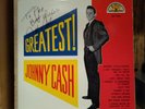 Johnny Cash Greatest  Signed Autographed LP Sun SLP 1240