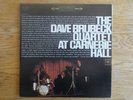 The Dave Brubeck Quartet at Carnegie Hall Columbia C2S 826 NM