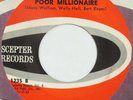 TOMMY HUNT Poor Millionaire SCEPTER 45 popcorn R&B soul VG++ HEAR