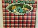 Vintage Walt Disney's Alice In Wonderland Magic Mirror Vinyl Record Book 1960