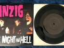 Danzig - One Night in Hell - Black Vinyl - Rare  - Samhain - Misfits - Live