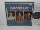 SET 542-4 Verdi Rigoletto Sutherland Pavarotti Milnes LSO Bonynge 3LP Box Set UK