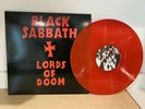 BLACK SABBATH- LORDS OF DOOM- BRAND NEW RED COLORED VINYL LP RECORD