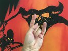 Orange Red SAMHAIN NOVEMBER COMING FIRE tapestry poster cool AF as a vinyl lp