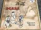 PEARS - GREEN STAR - GREEN / BLACK SPLATTER   (NOFX ,DEAD TO ME,SOIA, CONVERGE)