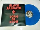 BLACK SABBATH- LORDS OF DOOM- BRAND NEW BLUE COLORED VINYL LP RECORD