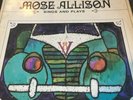 Mose Allison Sings And Plays LP Vinyl Record Columbia Mono Black N Blue