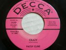 PATSY CLINE  Crazy / Who Can I Count On  DECCA 1961 Country Pop 45 Promo EX