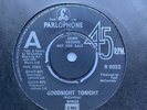 Wings Paul McCartney Goodnight Tonight Demo UK 45