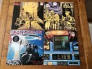 Iron Maiden: ‘The First Ten Years’ ITALY / UK 4 x 12” Single EP Vinyl Record Lot