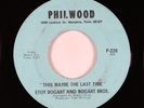 Funk Gospel 45 - Bogart Bros. - This Maybe The Last Time - Philwood - mp3