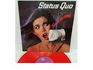 STATUS QUO - JUST FOR THE RECORD - LP RED VINYL RECORD NSPL 18607