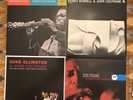 Four John Coltrane Vinyl Lps Duke Ellington Kenny Burrell Impressions Reissues