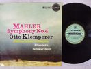 KLEMPERER MAHLER SYMPHONY NO.4 COLUMBIA OS 3125 Japan FLIPBACK VINYL LP