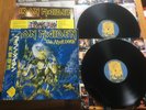 IRON MAIDEN - LIVE AFTER DEATH - MINTY JAPAN 2 LP+OBI+TOUR INFO - EMS-67180-81
