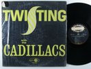 CADILLACS Twisting With The Cadillacs JUBILEE LP mono SHRINK