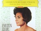 DGG RED STEREO TULIP Richard Strauss EVELYN LEAR Lieder WERBA SLPM 138 910 NM-