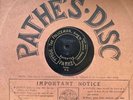 MUSIC HALL: GEORGE FORMBY SNR - ‘THE POLICEMAN’ ETCHED LABEL PATHE 78