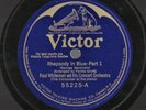 GERSHWIN, Rhapsody in Blue. Gershwin, Whiteman. Acoustic. Victor 55225 E++