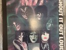 KISS Shout It Out Loud Live Bootleg Unoffical Lp Vinyl