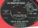 THE IMPRESSIONS . YOU'VE BEEN CHEATIN' . CLASSIC NORTHERN . FIRST RELEASE .