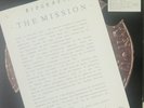 THE MISSION CHILDREN LP ITALY RADIO PROMO WITH PRESS RELEASE ....