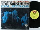 MIRACLES Recorded Live On Stage TAMLA LP mono SHRINK