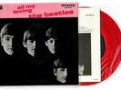 The Beatles Japan EP Odeon EAS-30016 ALL MY LOVING  RED VINYL
