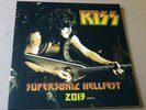 kiss - supersonic hellfest   -2 x  lp - blue vinyl
