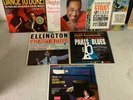 6 DUKE ELLINGTON Vinyl LP Lot- PARIS BLUES SOPHISTICATED LADY JAZZ PARTY BASIE
