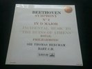HMV ASD 287 White Gold G/C 1ST BEETHOVEN No.2/Athens RPO BEECHAM