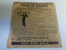 BOBBY DARIN  This is Darin  ATCO 4508 Org 1960 EP PROMO w/ sleeve RARE