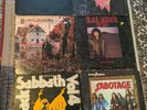 6 BLACK SABBATH Vinyl LP SELF TITLE, PARANOID, VOL 4, MASTER OF REALITY,