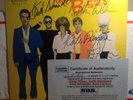 The B-52's Debut Album Beautifully Signed / Autographed By 4 / Large And Bold