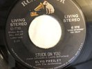ELVIS PRESLEY   STUCK ON YOU   RCA VICTOR 61-7740 LIVING STEREO   Rare 1S/1S