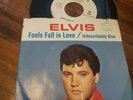 Rock & Roll 45 ELVIS PRESLEY Fools Fall In Love RCA VICTOR promo